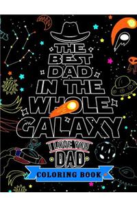 I love you Dad Coloring Book