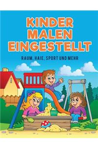 Kinder Malen eingestellt