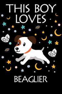 This Boy Loves Beaglier Notebook