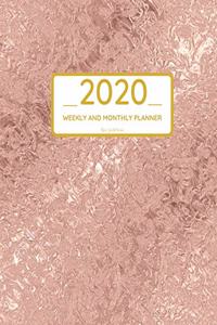 Rose Gold 2020 Planner