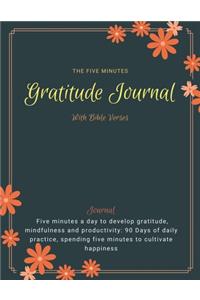 The Five Minutes Gratitude Journal