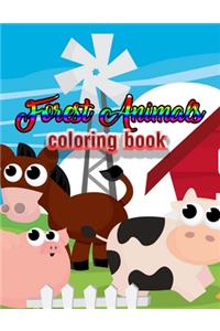 Forest Animals coloring book