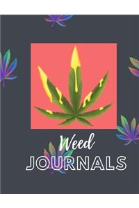 Marijuana Weed Lovers Notebook