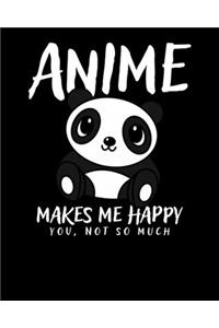 Anime Makes Me Happy You, Not So Much