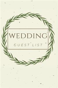 Wedding Guest List