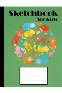 Sketch book for kids
