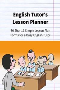 English Tutor's Lesson Planner