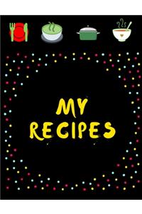 My Recipes, Recipe notebook,