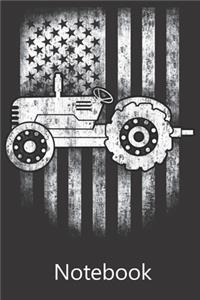 Tractor America Flag
