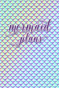 2020 Daily Planner Mermaid Plans 388 Pages