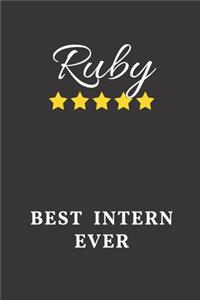 Ruby Best Intern Ever