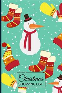 Christmas Shopping List
