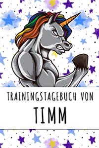 Trainingstagebuch von Timm