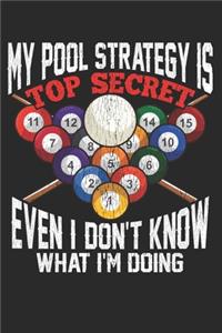 My Pool Strategy is Top Secret Even I Dont Know What iam Doing