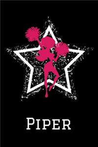 Piper Cheerleading Notebook