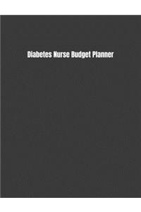 Diabetes Nurse Budget Planner