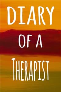 Diary of a Therapist