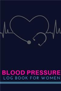 blood pressure log book for women