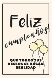 Cuaderno De Feliz Cumpleaños