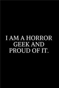 I am A Horror Geek