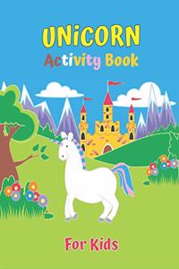 Unicorn Activity Book For Kids