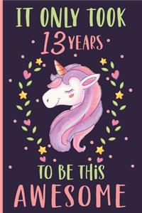 It Only Took 13 Years To Be This Awesome Unicorn Journal