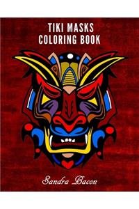 Tiki Masks Coloring Book