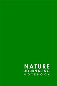 Nature Journaling Notebook