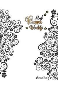 Meal Planner Weekly Journal Book