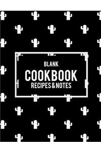Blank Cookbook Recipes & Notes