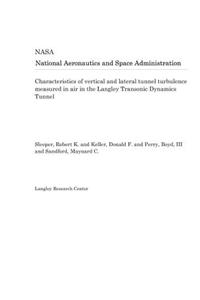 Characteristics of Vertical and Lateral Tunnel Turbulence Measured in Air in the Langley Transonic Dynamics Tunnel