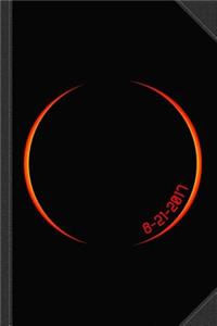Solar Eclipse 2017 Journal Notebook