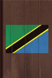 Tanzania Flag Journal Notebook