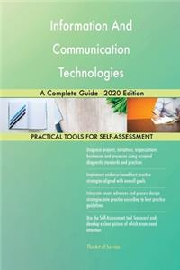 Information And Communication Technologies A Complete Guide - 2020 Edition