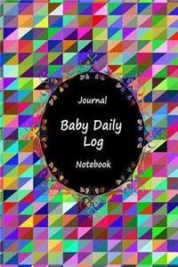 Journal Baby Daily Log Notebook