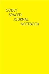 Oddly Spaced Journal Notebook