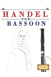 Handel for Bassoon