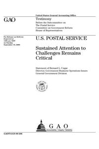 U.S. Postal Service: Sustained Attention to Challenges Remains Critical