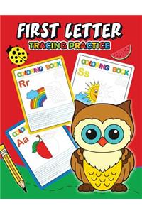 First Letter Tracing Practice