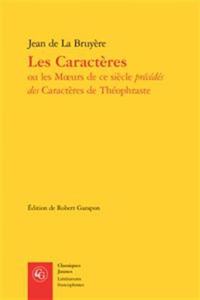 Les Caracteres