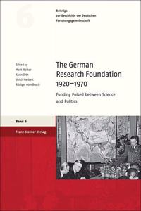 German Research Foundation 1920-1970