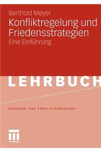 Konfliktregelung und Friedensstrategien