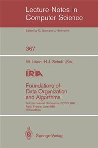 Foundations of Data Organization and Algorithms