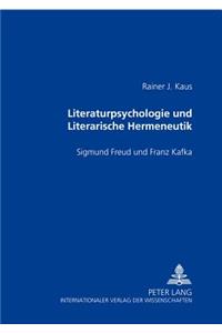 Literaturpsychologie Und Literarische Hermeneutik