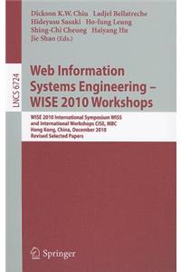 Web Information Systems Engineering - Wise 2010 Workshops