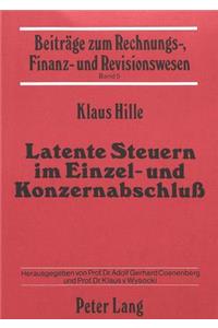 Latente Steuern Im Einzel- Und Konzernabschluss