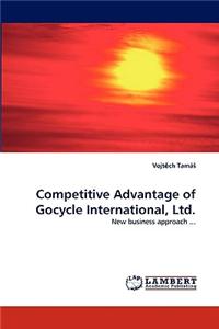 Competitive Advantage of Gocycle International, Ltd.