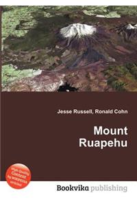 Mount Ruapehu