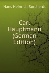 Carl Hauptmann (German Edition)