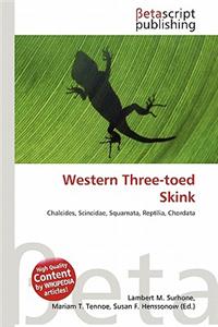 Western Three-Toed Skink
